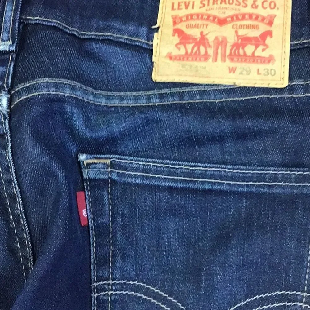Levi’s 511 Dark Wash Men’s Straight Leg Jeans